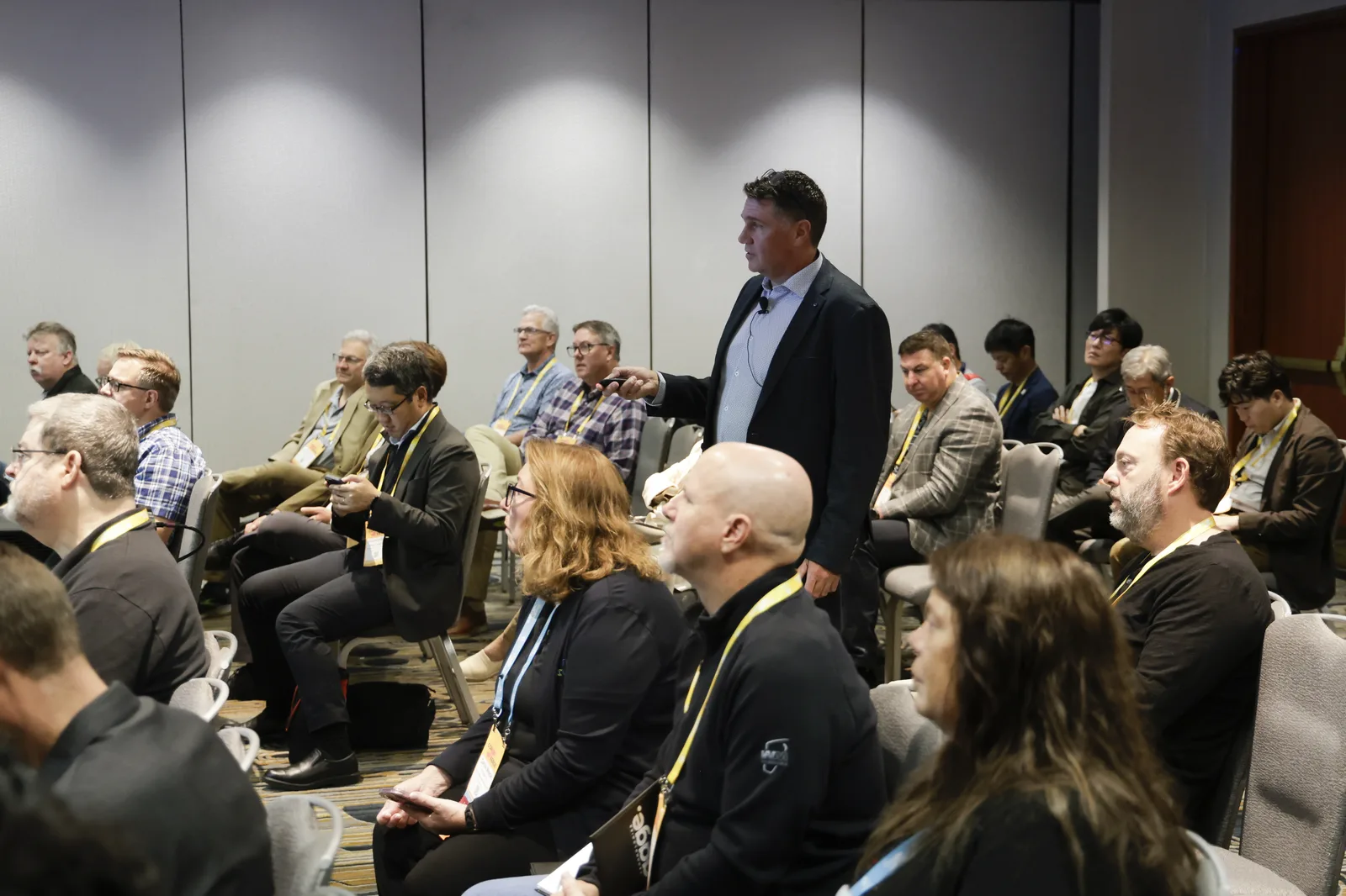 Breakout session at IAUG Converge with audience